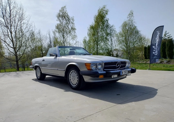 Mercedes-Benz SL cena 140000 przebieg: 280000, rok produkcji 1987 z Bielawa małe 704